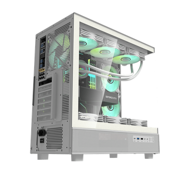 Kasë Darkflash Case DPX90, M-Tower, e bardhë