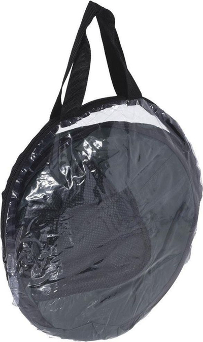 Shpi portative për qen Dogs Collection Pop Up, 54 x 54 x 92 cm, najlon, e zezë