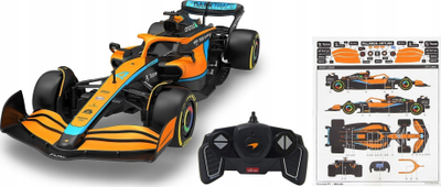 Makinë lodër me telekomandë Jamara McLaren MCL36, shkallë 1:18, 2.4 GHz, portokalli