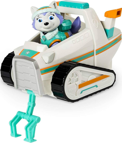 Lodër makinë PAW Patrol Everest Snow Plow, me figurë, shumëngjyrëshe