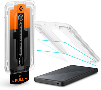 Xham mbrojtës Spigen Glas tR EZ Fit Pro, 2 copë, për Sony Xperia 10 VII, transparent