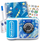 Aparat fotografik fëmijësh VTech KidiZoom Print Cam, me printer termik, set scrapbook, blu