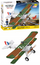 Set lodrash COBI Nieuport 17 C.1, 277 pjesë, shkalla 1:32, shumëngjyrësh