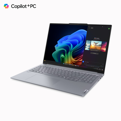 Laptop Lenovo ThinkBook 16 G7, 16", Qualcomm Snapdragon X Plus X1P-42-100, 16GB RAM, 512GB SSD, Qualcomm Adreno X1, i hirtë