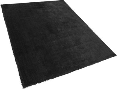Tapet shaggy EVREN, 200 x 300 cm, pambuk edhe poliestër, i zi