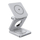Karikues wireless BlitzWolf BW-IW30, 3 në 1, MagSafe 15W, argjendtë