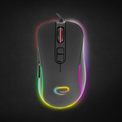 Maus gaming Esperanza EGM303, 2400 DPI, me kabllo USB, i zi