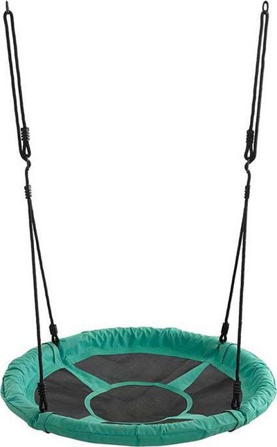 Lëkundëse rrethore Spartan Nest Swing, 95 cm, deri 150 kg, zi jeshile