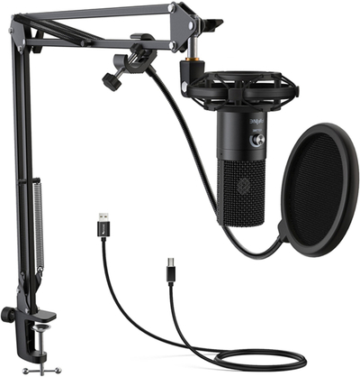 Mikrofon studio Fifine T669, kondensator, USB, i zi