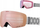 Syze bore Giro Contour RS, lente Vivid Rose Gold Infrared, shirit i bardhë