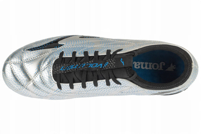 Këpucë futbolli Joma Evolution 2512 FG, lëkurë sintetike, për burra, nr 46, ngjyrë argjendi