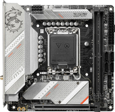 Pllakë amë MSI MPG, Mini ITX, Intel B760, Wi-Fi 6