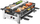 Grill raclette CASO AirClean, 1500W, 8 persona, inox i zi