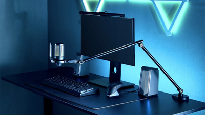 Krah mikrofoni Deltaco Gaming GAM-172, për streaming, universal, i zi
