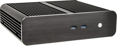 Kasë Akasa Euler S Fanless Thin Mini-ITX 2xUSB 3.0, HTPC