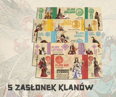 Lojë tavoline Rising Sun, strategji, mitologji japoneze, shumëngjyrëshe