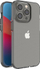 Mbulesë telefoni Ultra Slim, iPhone 14 Pro, TPU, transparente me kornizë të zezë