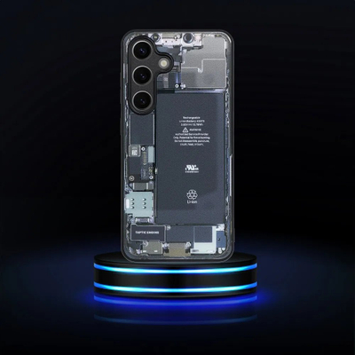 Mbrojtëse telefoni Futera Tech për Samsung S23 FE, e hollë, transparente