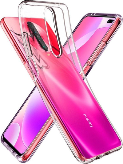 Maskë mbrojtëse Spigen Liquid Crystal për Xiaomi Mi 10T, transparente, TPU, e kthjellët
