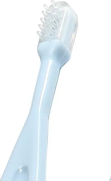 Set furçash dhëmbësh BabyOno 550/02, për foshnje dhe fëmijë, blu