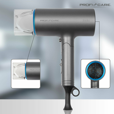 Tharëse flokësh kompakte ProfiCare HT 3073 BL