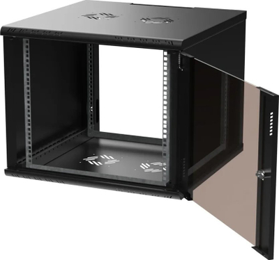 Kabinet rrjeti Extralink Rack Cabinet Premium 9U, 19", 600x600, i zi