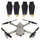 Set helikash Sunnylife 8331F për DJI Mavic Pro, 4 copë, të zeza me të arta