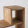 Raft lulesh Boltze Wooden Shelf, dru bredh kinez, 38x38x15 cm, ngjyrë natyrale