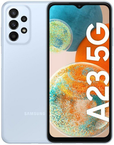 Celular Samsung Galaxy A23 5G, 6.6" FHD+, 4GB RAM, 64GB, i kaltër