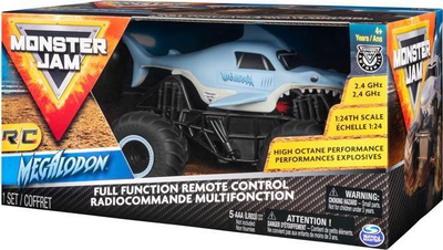 Lodër Spin Master Monster Jam 1:24 on Megalodon Radio (6044952)
