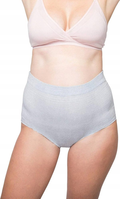 Mbathje njëpërdorimshme postpartum Frida Mom, boyshort, mikrofiber pambuku, madhësia petite 8 copë