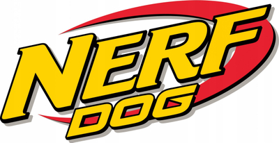 Top lodër për qen Nerf Dog me dritë LED, 6cm, portokalli me blu