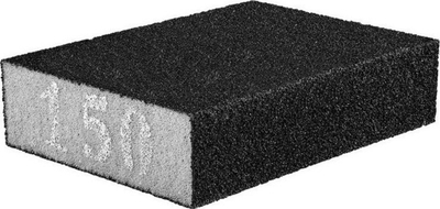 Sfungjer gërryes Graphite 55H919, granulim 150, i zi