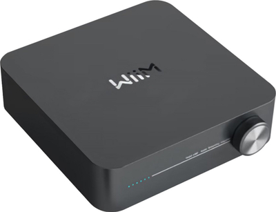 Amplifikator rrjeti stereo WiiM Amp, 2 x 100W, Wi Fi, gri Space