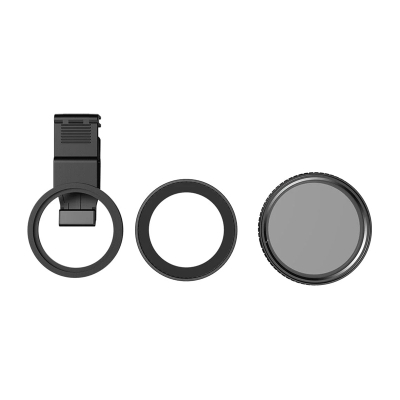 Filtër fotografik APEXEL HD Glass 67mm ND32, variabël, për smartphone dhe kamera, i zi