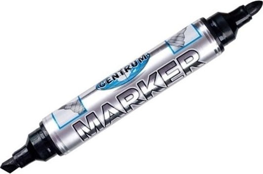 Marker permanent Centrum Double Tip, 2–4.5 mm, i zi