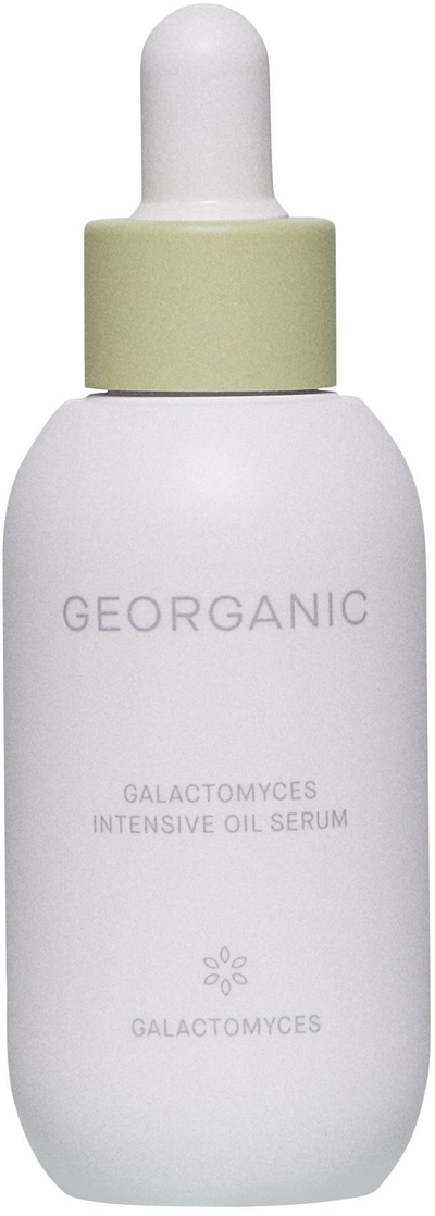 Serum fytyre Georganic Galactomyces, për lagështim të lëkurës, 45 ml, i bardhë
