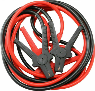 Kabllo startuese Dunlop, 3m, 16mm², kuqe-zi