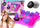 Сет за боење коса LeanToys Hair Set Colorful Chalk, аксесоари за фризерство, разновидни бои