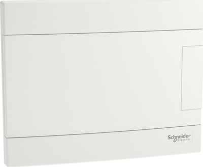 Kasetë shpërndarjeje Schneider Easy9 EU 1x8, 8 module, e bardhë