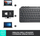 Tastierë Logitech MX Keys Mini (920-010498), US, pa kabllo, e hirtë