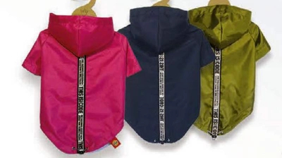 Jaka për qen Flea Dog Code, madhësi S, e papërshkueshme nga uji, blu e errët