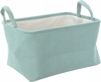 Shportë për sistemim Home Styling Collection, poliester, 40 x 29 x 22 cm, blu e hapur