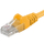 Kabllo PremiumCord Patchcable UTP, RJ45-RJ45, level 5e, 1m, e verdhë