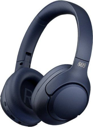 Kufje pa tela QCY H3, ANC hibrid 43dB, 60 orë përdorim, blu