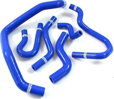 Zorrë uji silikoni TurboWorks për Honda Civic 1.5 ESI 92-00, set, blu