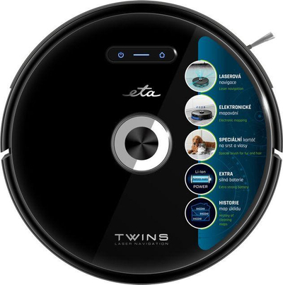 Fshesë robotike me korrent ETA Twins 6240 90000