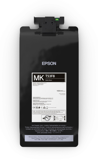 Katridhë boje Epson C13T53F80N, 1600 ml, Matte Black, e zezë