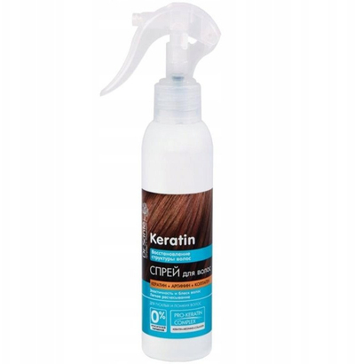Спреј за коса Dr.Sante Keratin, со кератин, 150ml, проѕирен