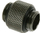 Lidhës uji Bitspower BP-BSWP-C08, G1/4", dyansh, i zi